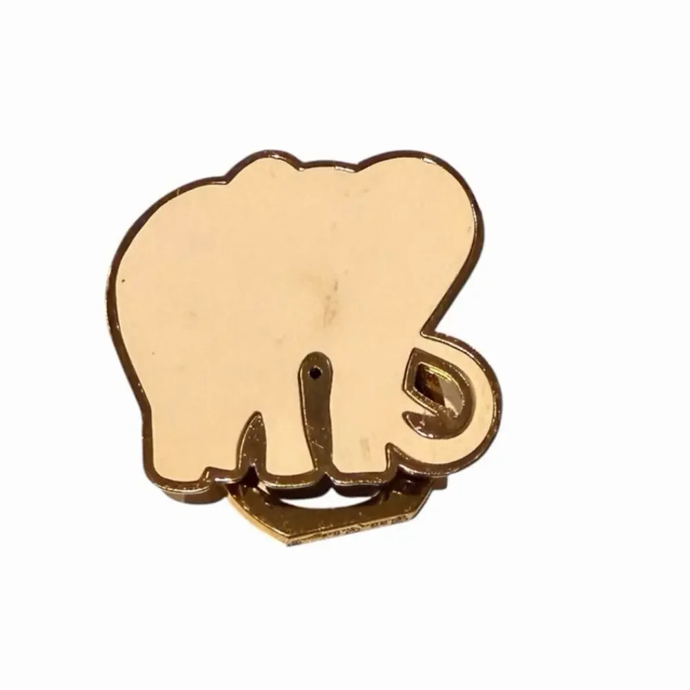 Lilly Pulitzer Gold Elephant Phone Ring / Grip & Stand